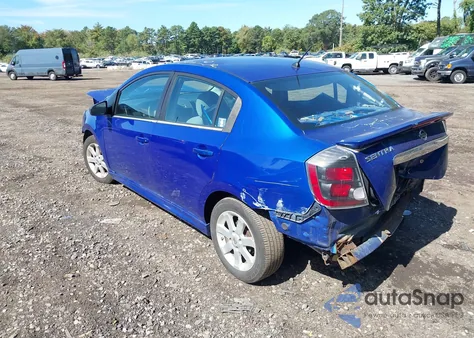 2010 Nissan Sentra 2.0Sr from USA, damaged, VIN 3N1AB6AP2AL642210
